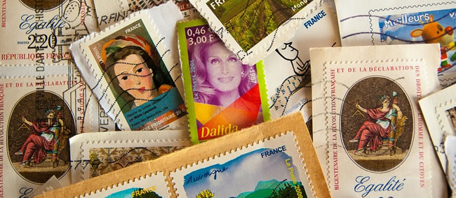 postzegels frankrijk